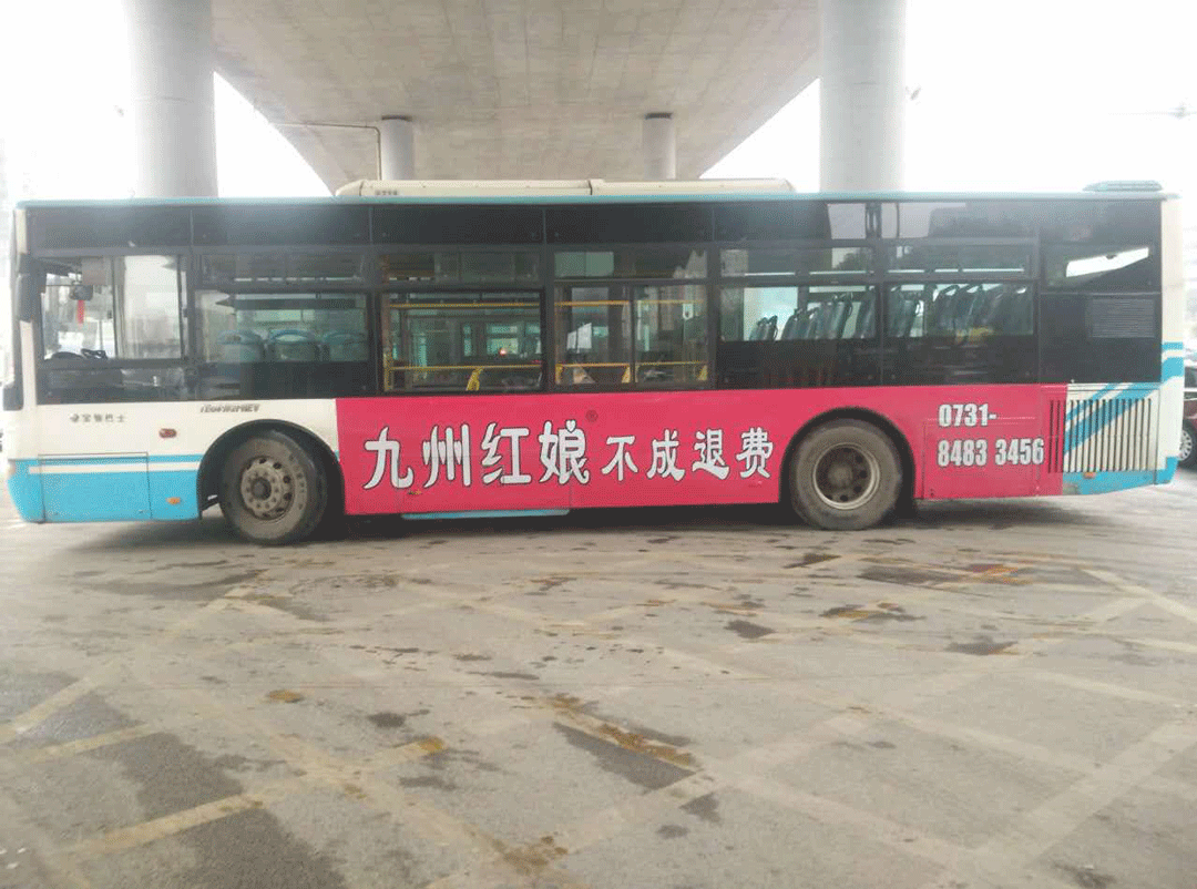 九州红娘巴士广告